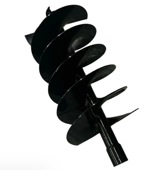 12in Heavy-Duty Steel Auger Rod