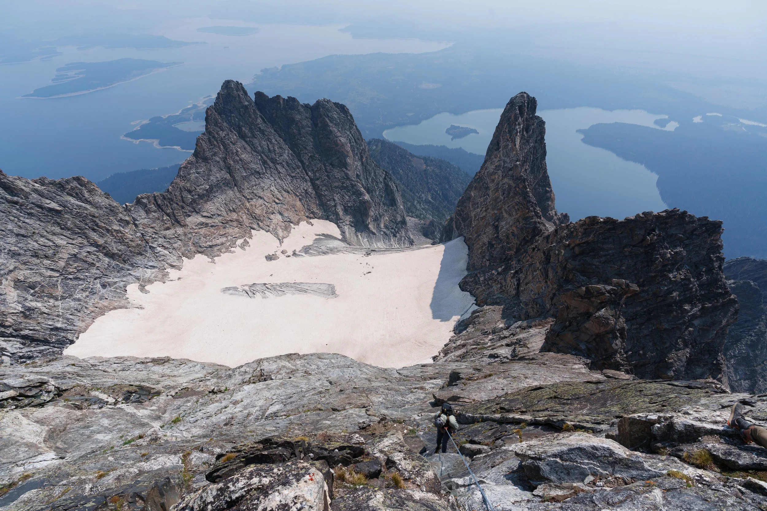 Mount Moran Rapel Descent