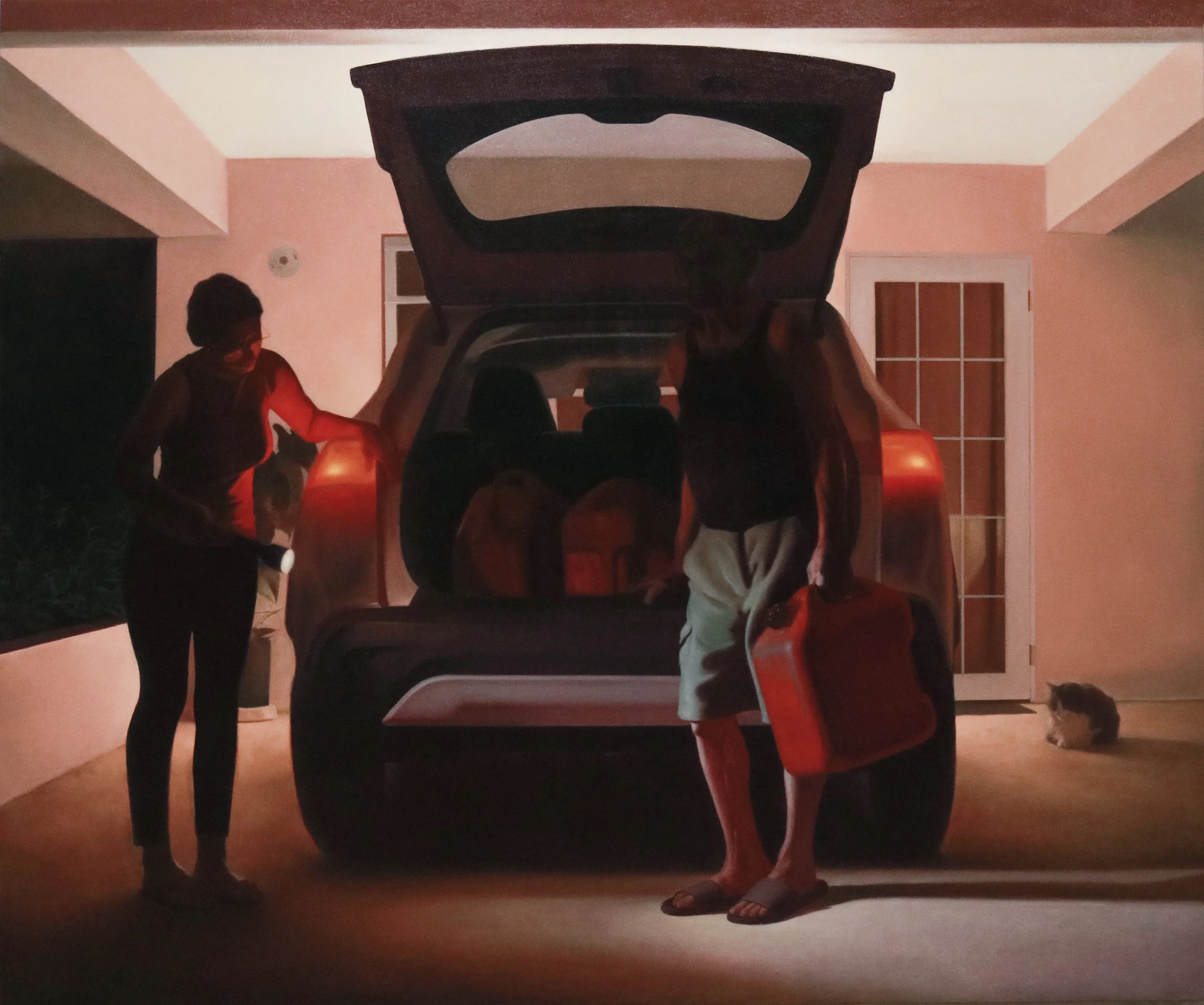 Luz Nuestra, 2026. Oil on canvas - 72 x 60in.