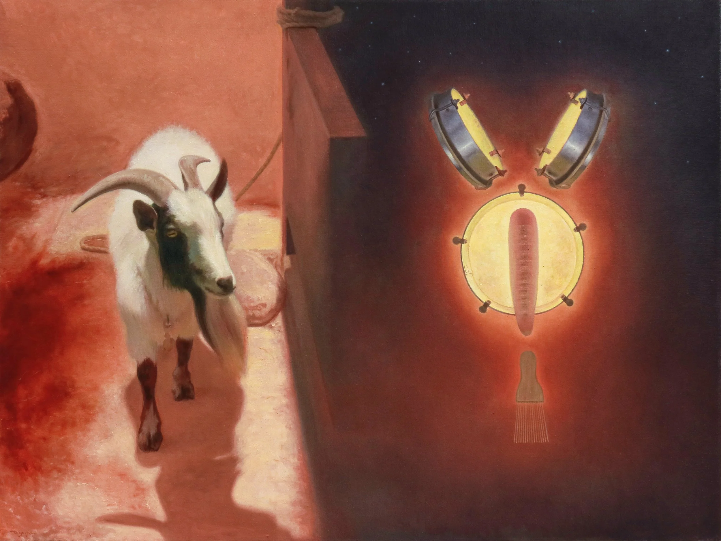 Chiviriquitón, 2025. Oil on canvas - 48 x 36in.