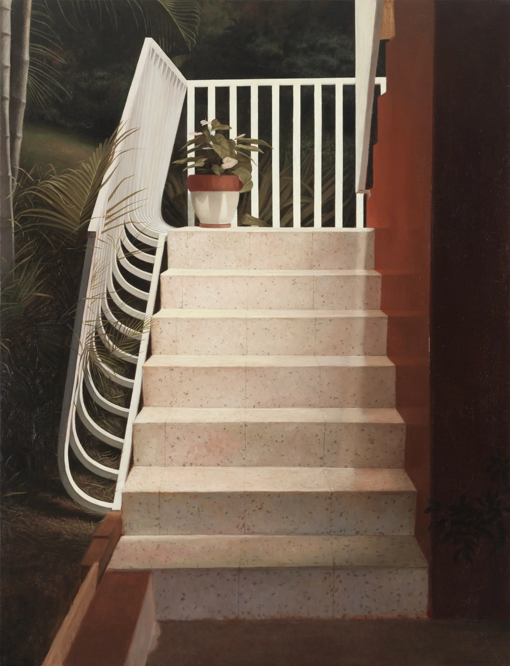 Sueño de Jacob, 2018. Oil on linen - 48 x 60in. Avery Gallery Collection.
