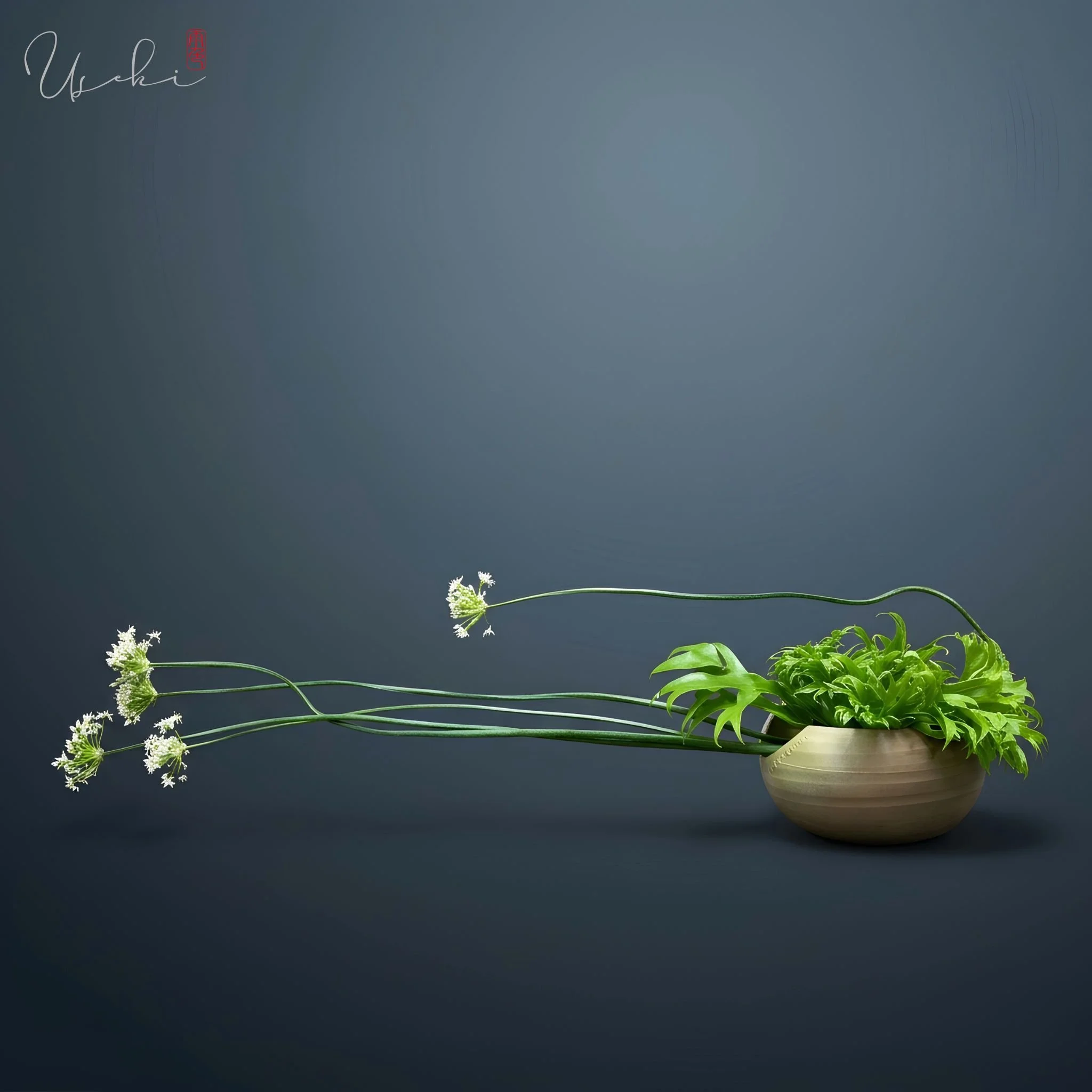 Sogetsu Ikebana expressive contemporary design showcasing organic branch forms
