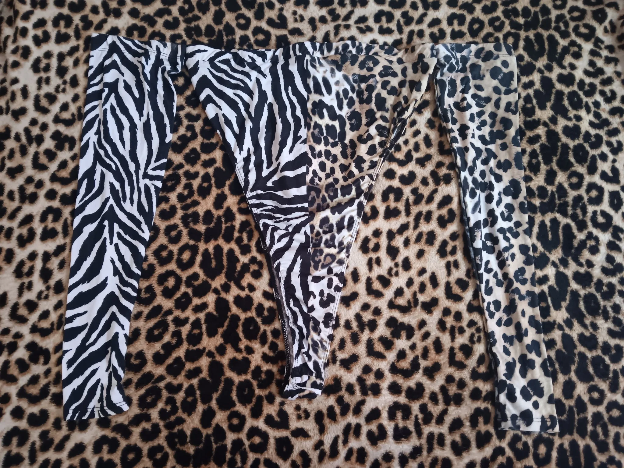 Safari Print Bikini Top