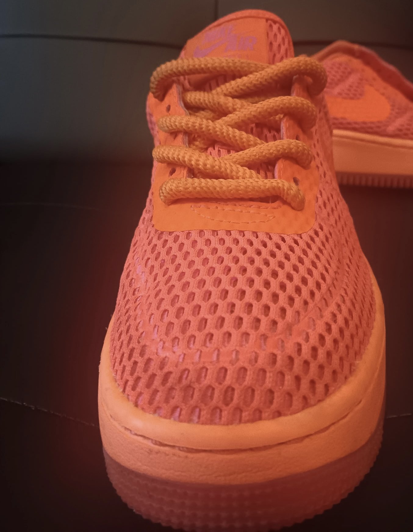 Sherbet Nike Air Force 1's