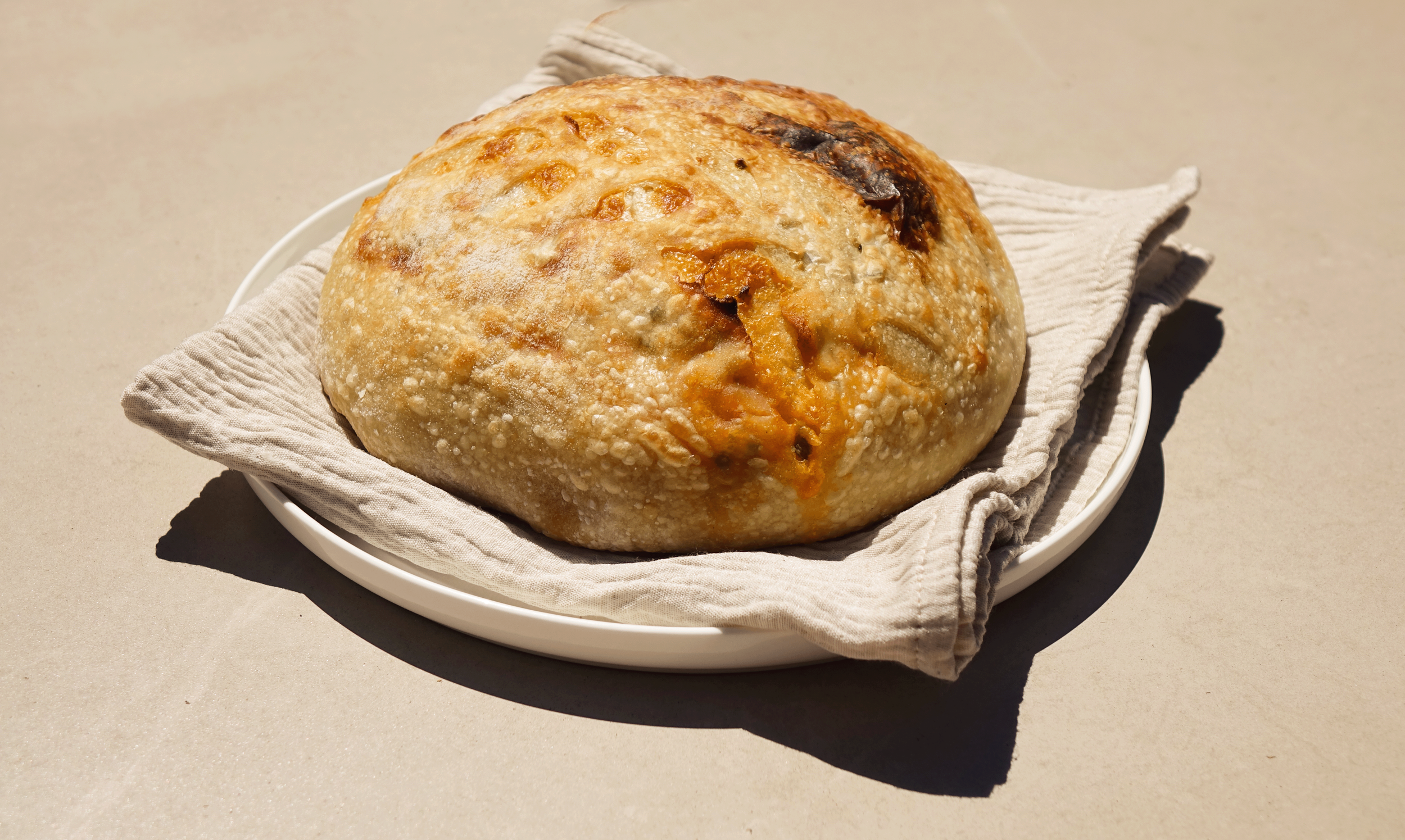 Scallion & Cheddar Sourdough