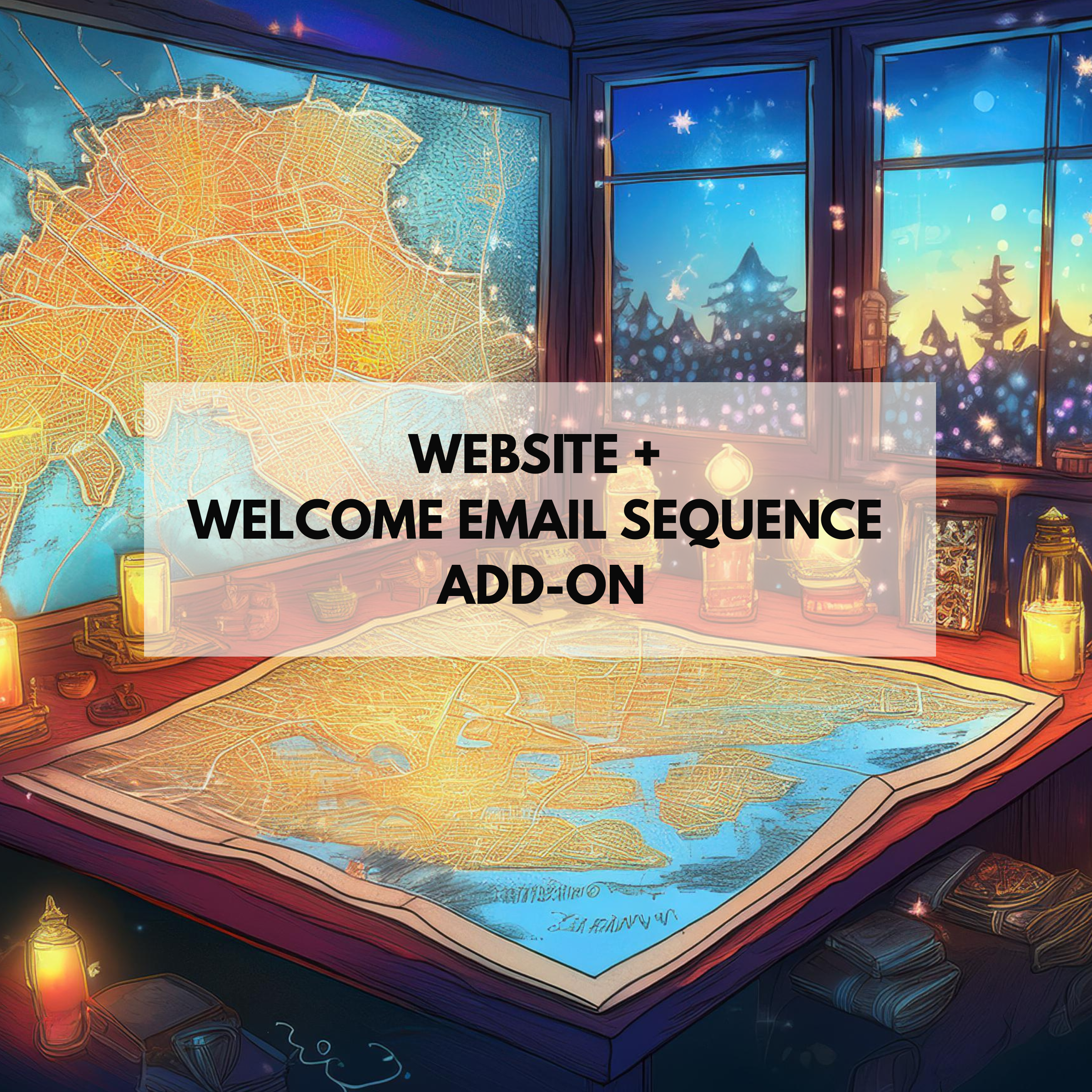 Website + Welcome Email Add-On (Story Producer)