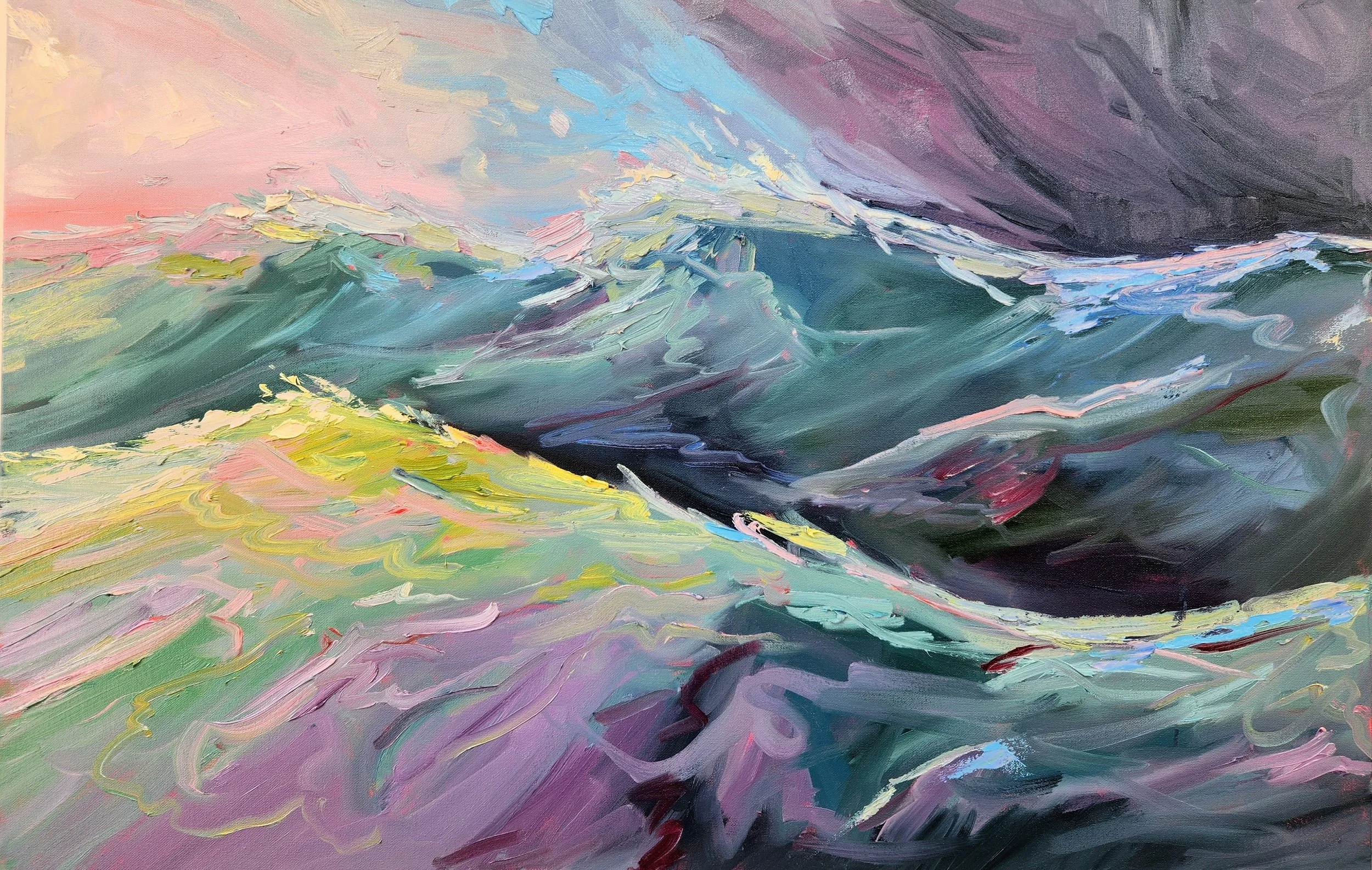 "Tempest"
24x36,
Oil on Canvas, 
2026