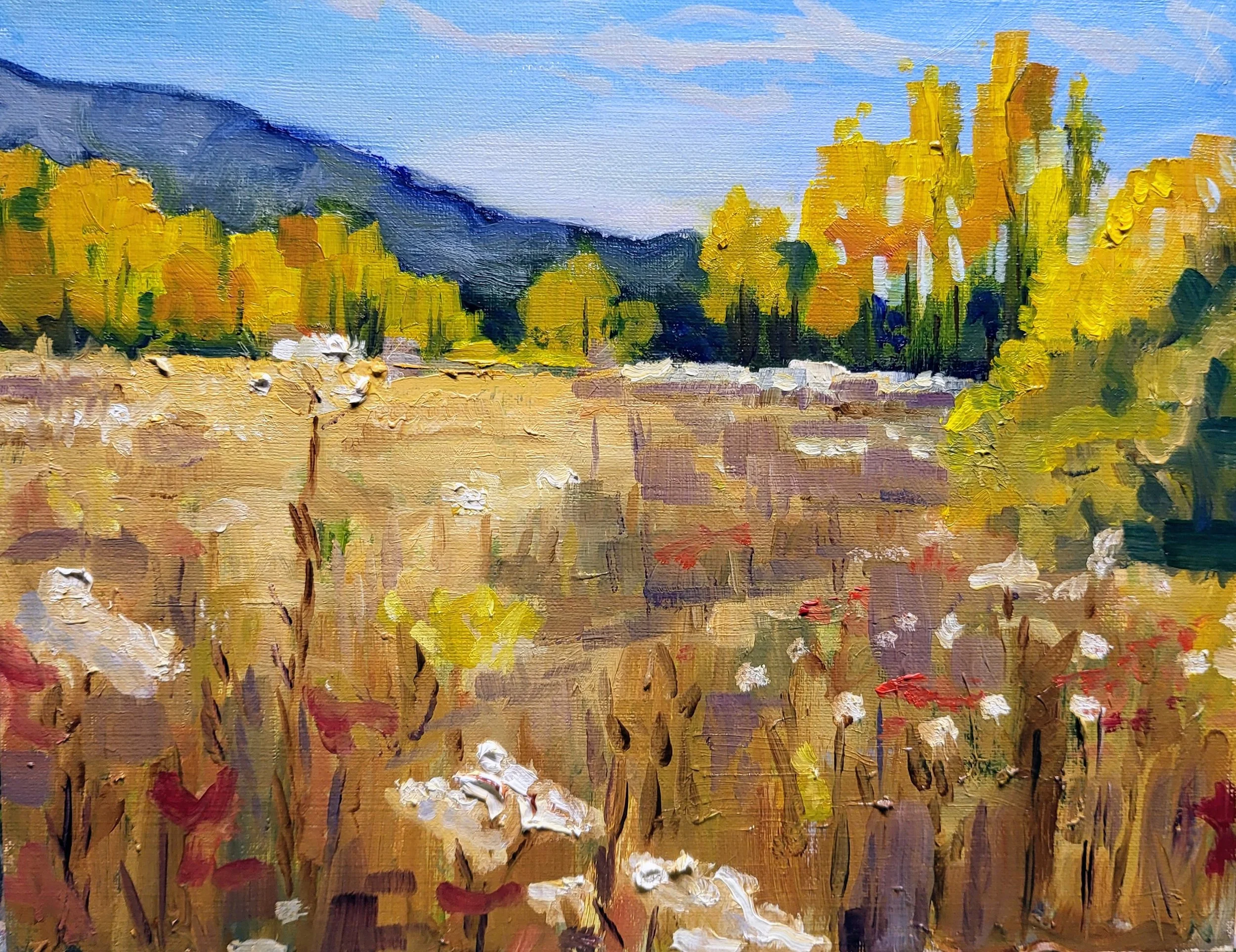 "Stick Season"
16x20,
Oil on Canvas,
2025