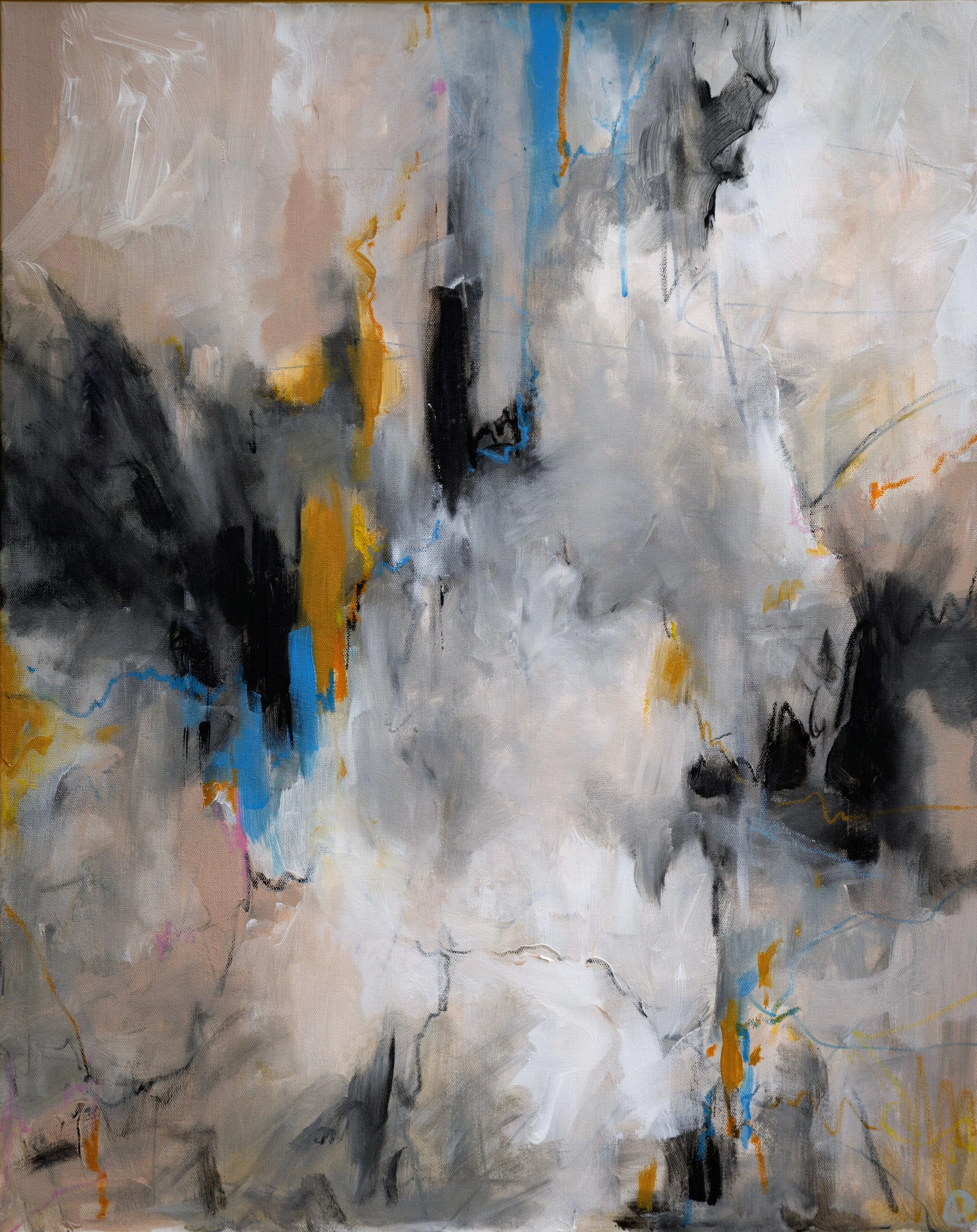 "Corvus Two"
24x36
Acrylic, Charcoal, Pastel on Canvas
2025