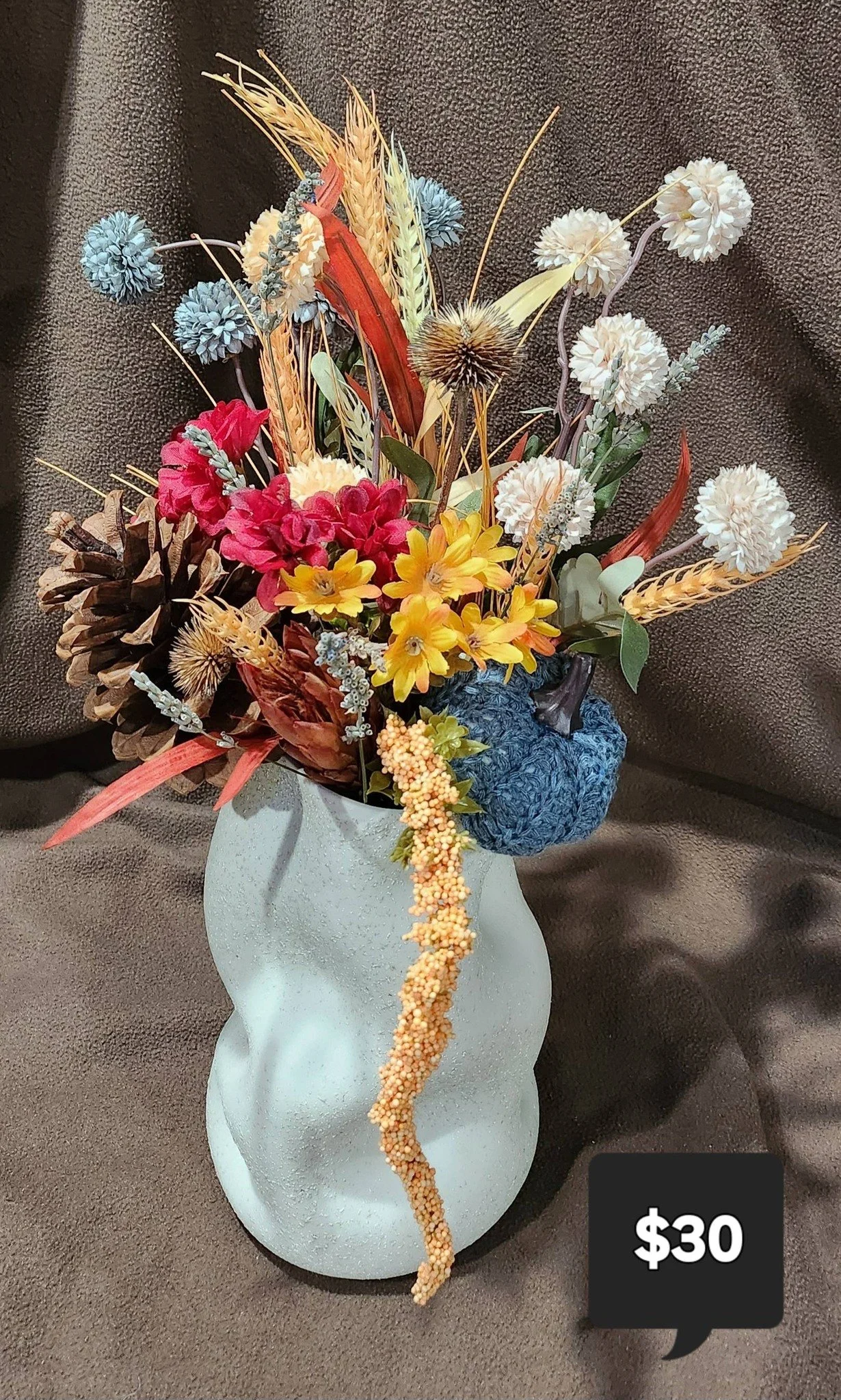 Exquisite Dried Floral Arrangement