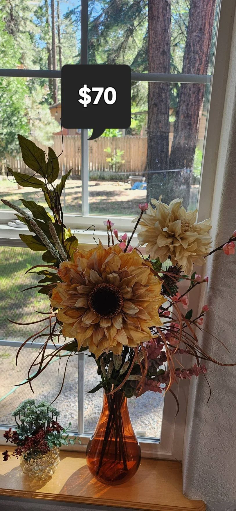 Everlasting Elegance Faux Floral Arrangement