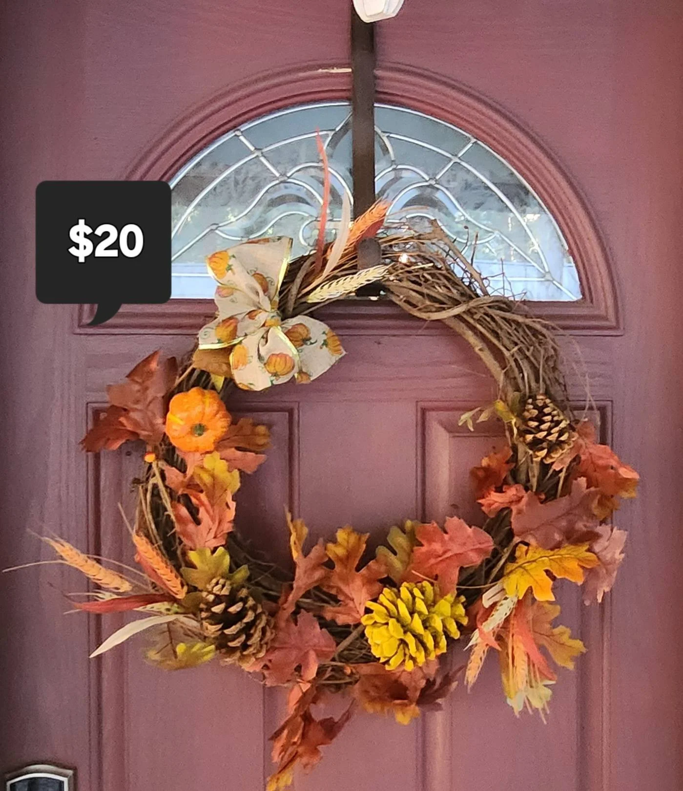 Autumn Harvest Door Wreath