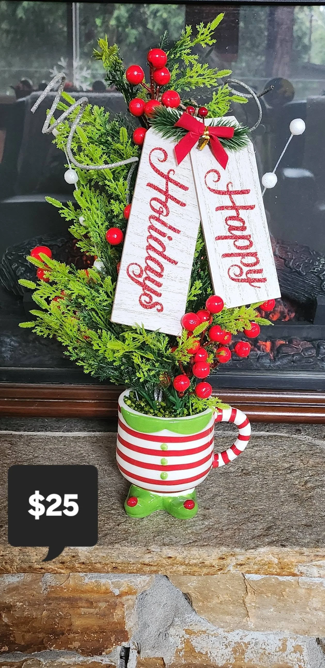 Holiday Elf Mug Arrangement