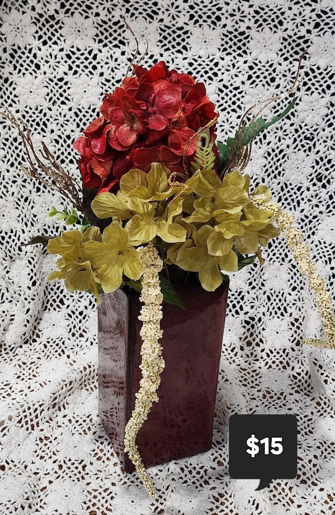 Elegant Hydrangea Floral Arrangement