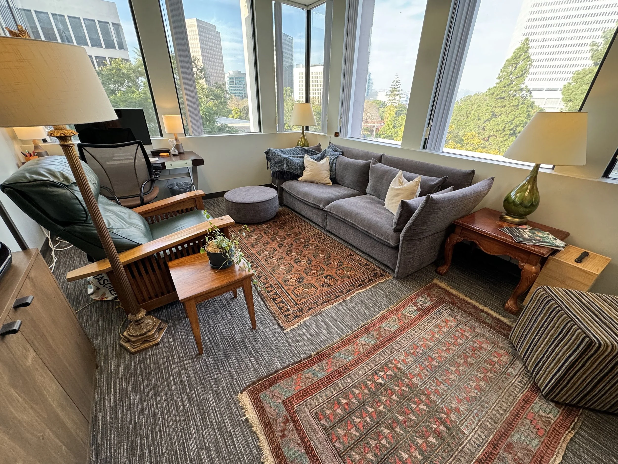 Brad Gilmore's Private counseling office in Los Angeles