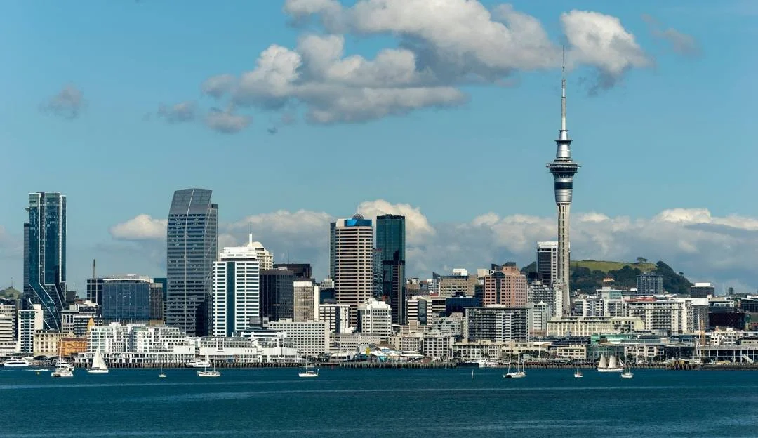 Auckland New Zealand skyline destination requiring aircraft disinsection for all international arrivals under MPI biosecurity regulations
