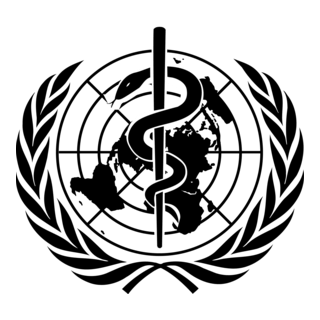 WHO health compliance symbol representing certified aircraft disinsection standards and international aviation biosecurity