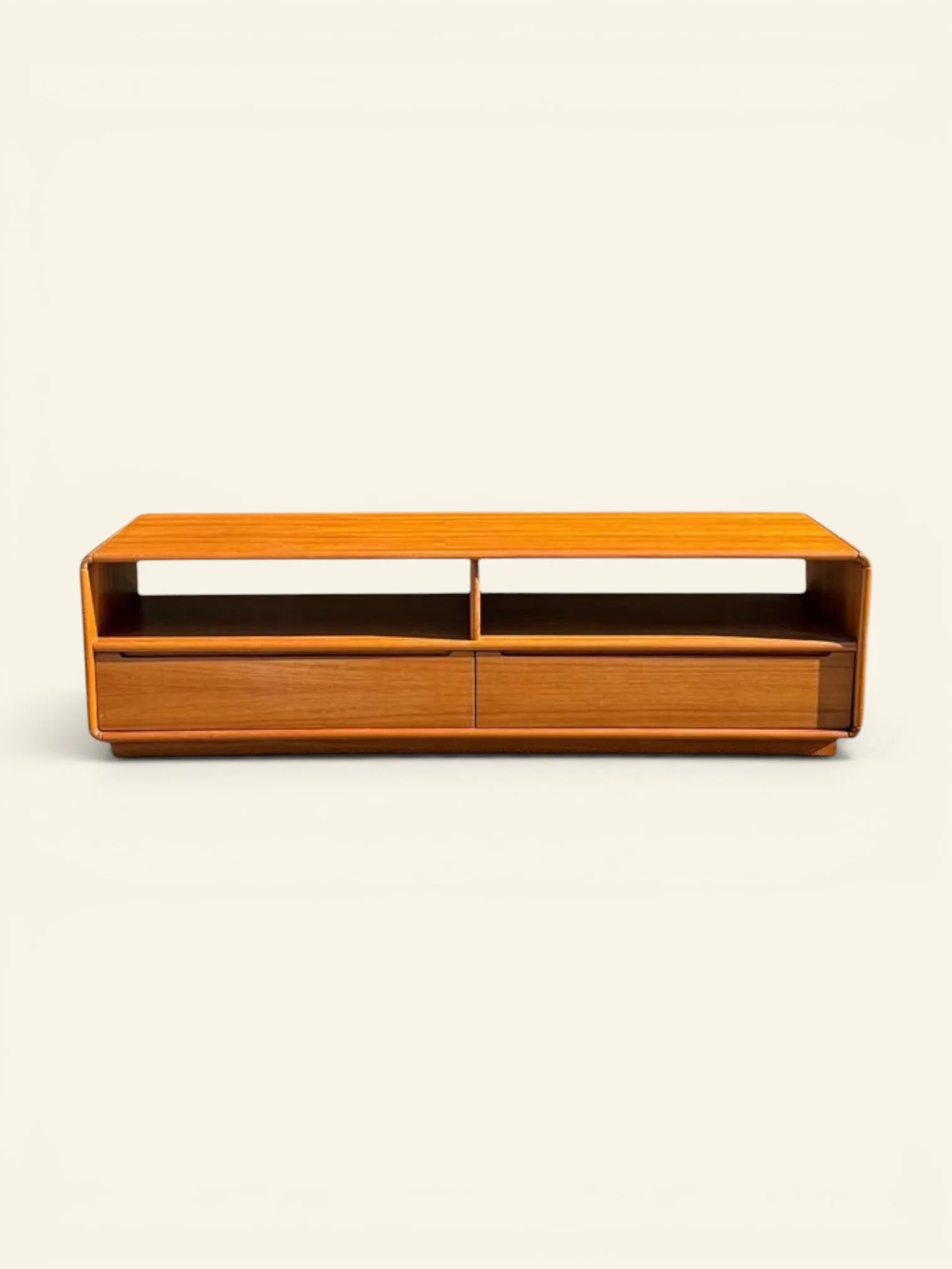 Sun Cabinet Co. Teak Low Console, c. 1970s