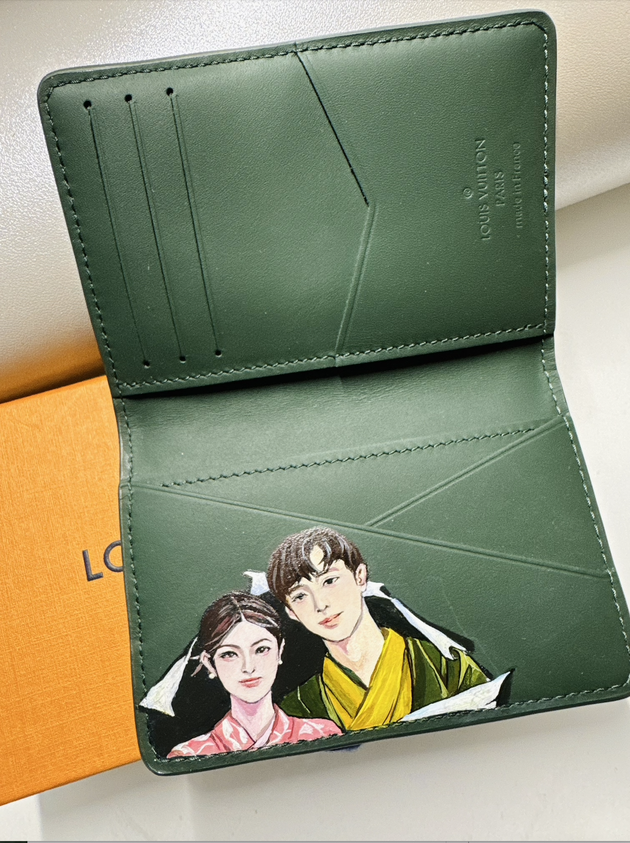 Custom Hand-Painted Luxury Bag/wallet Service
