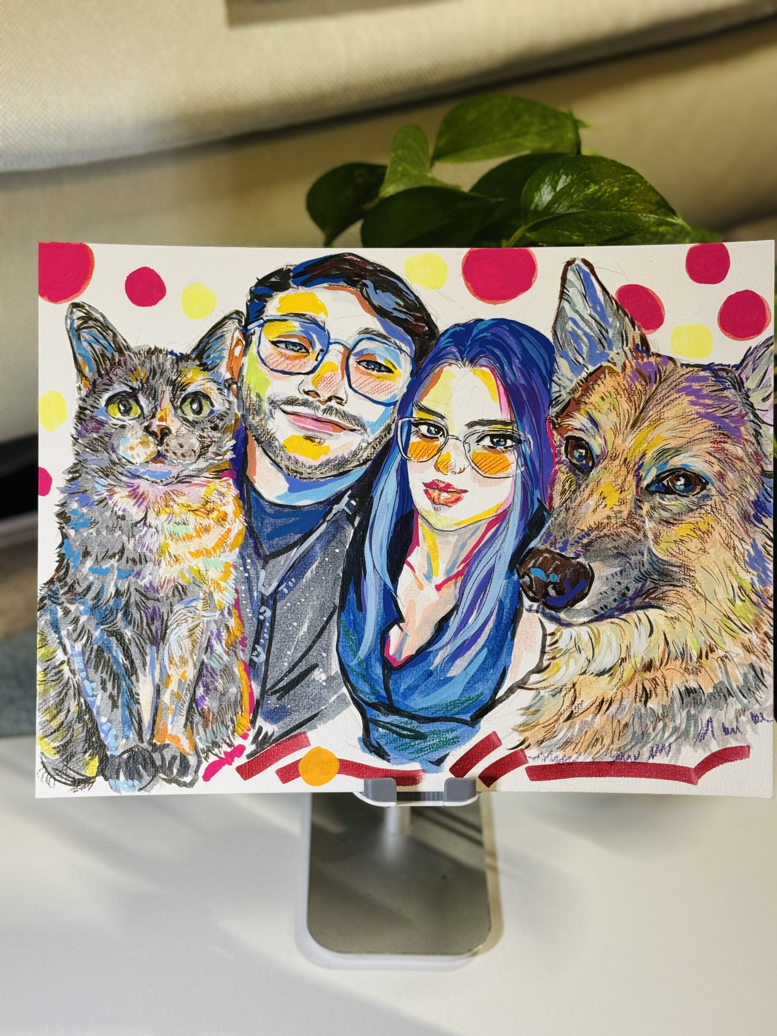 High-End Family Portrait