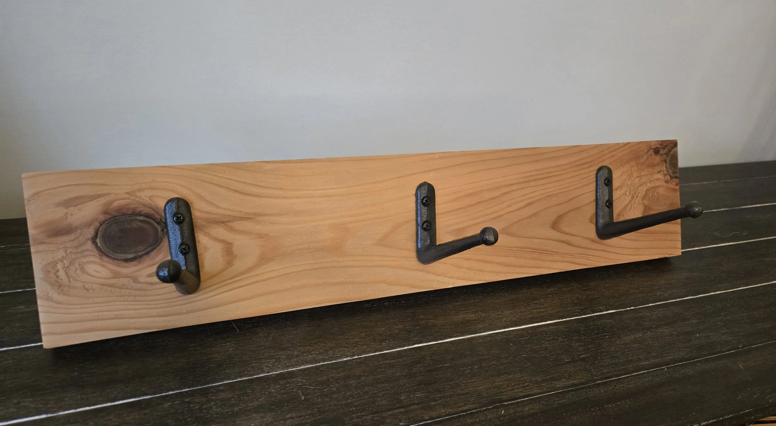 Reclaimed Cedar Coat Rack