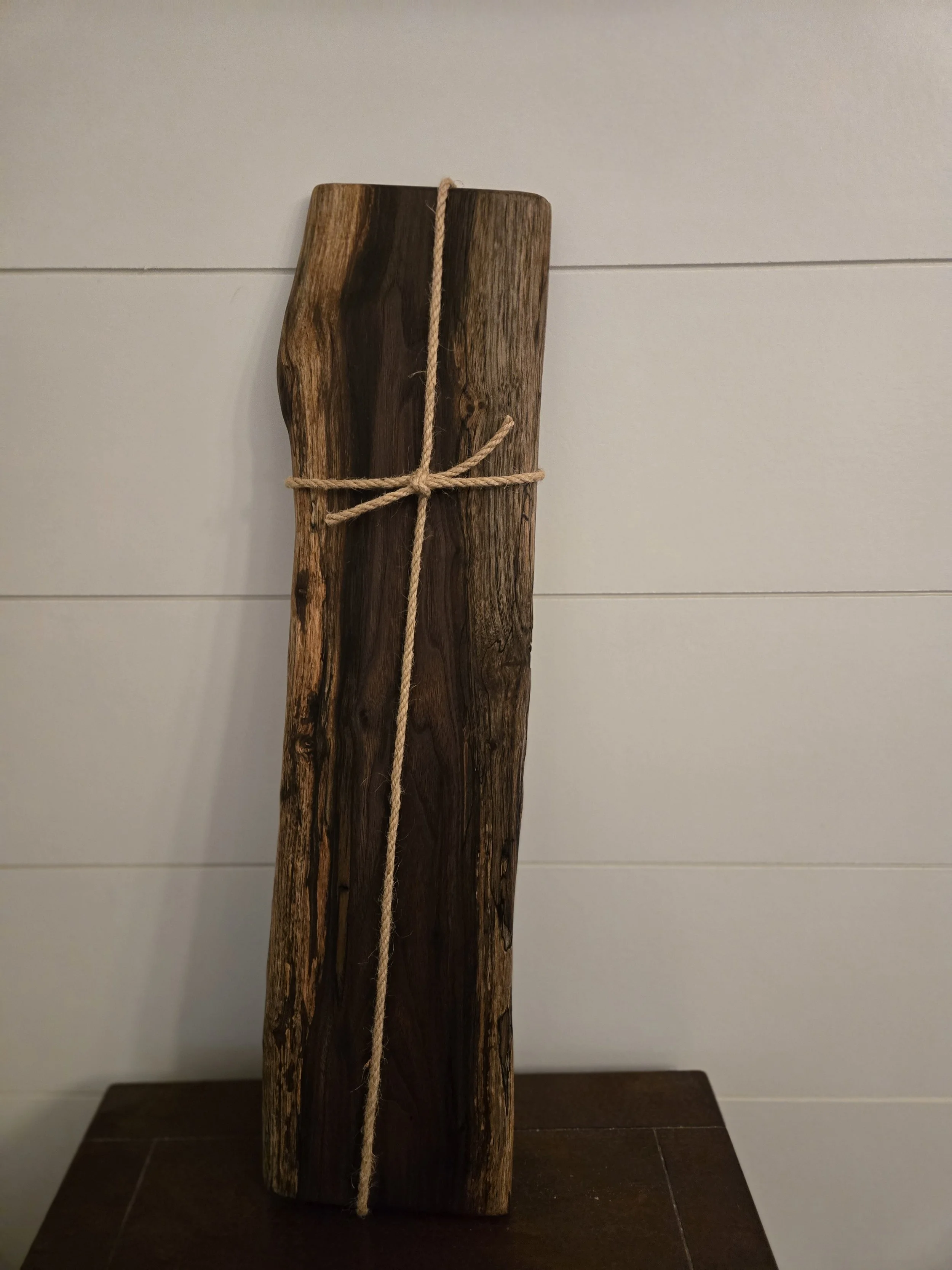 Live Edge Walnut Serving Board