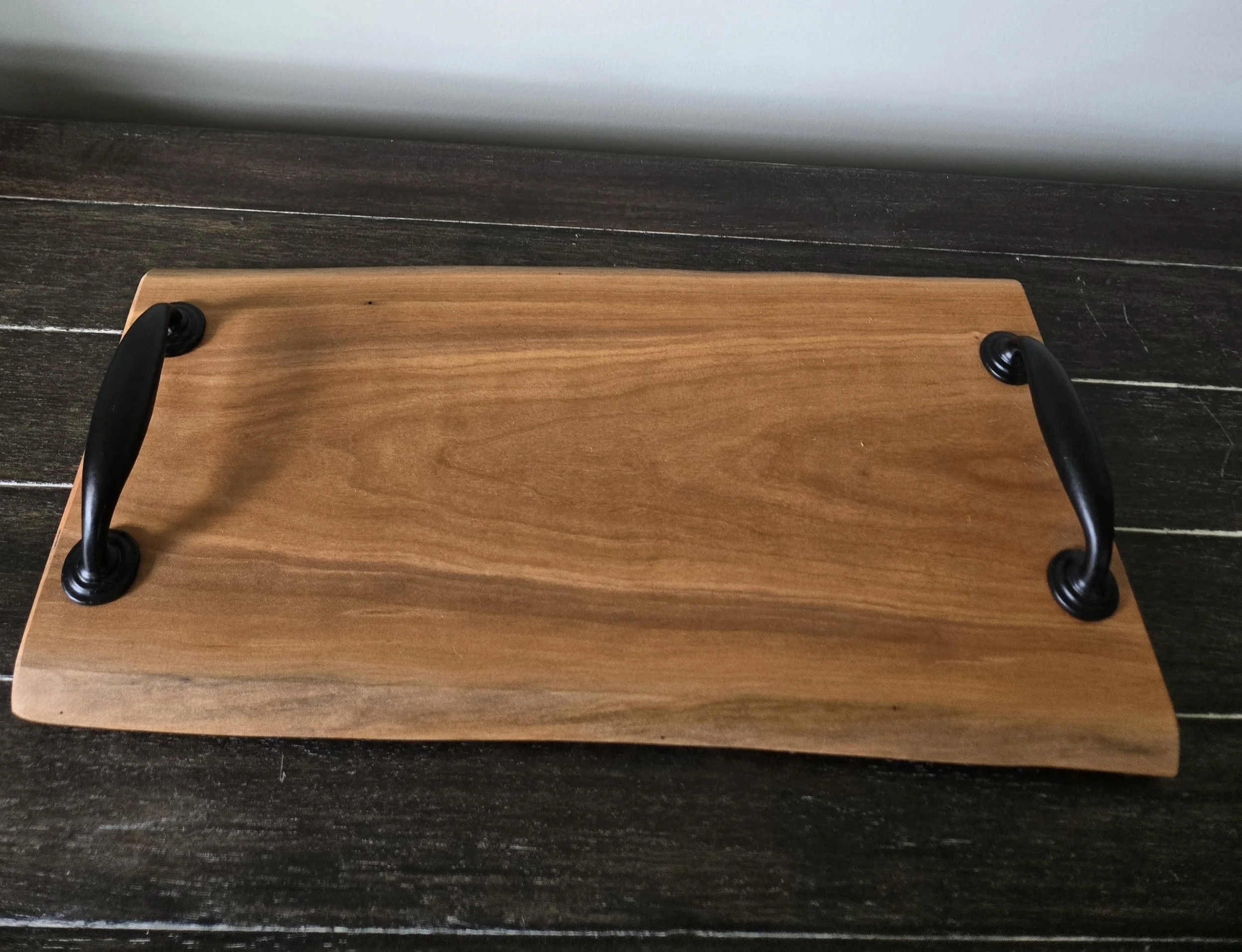 Live Edge Cherry Serving Board