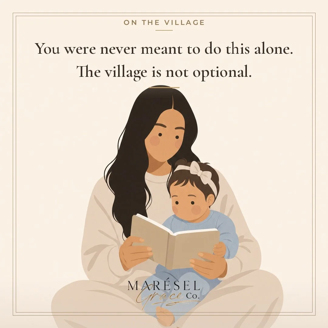 You were never meant to do this alone. The village is not optional, no matter how much modern life has quietly convinced so many parents that it should be. Asking for help is not failing, it is how humans have always raised babies, across every gener