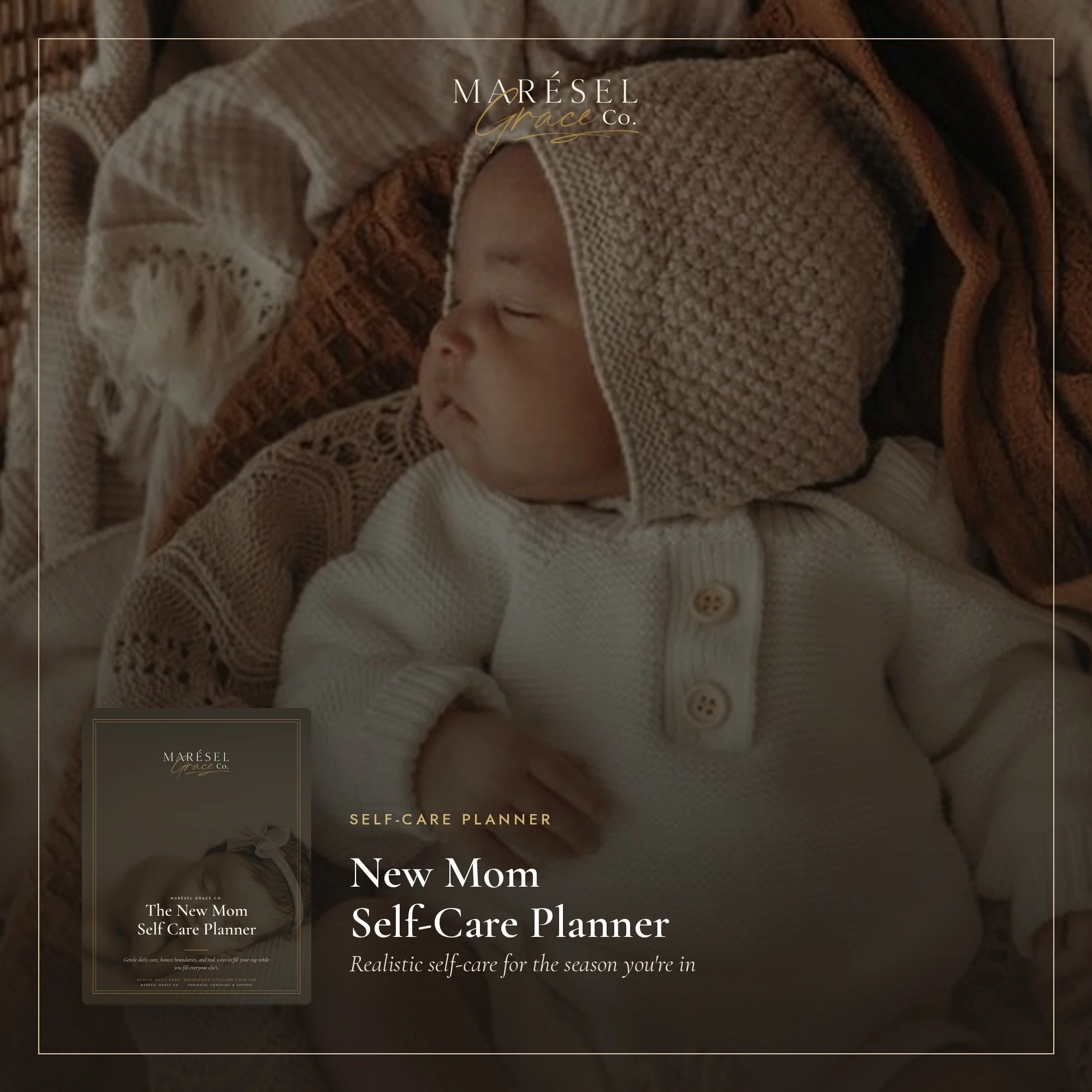 New Mom Self Care Planner