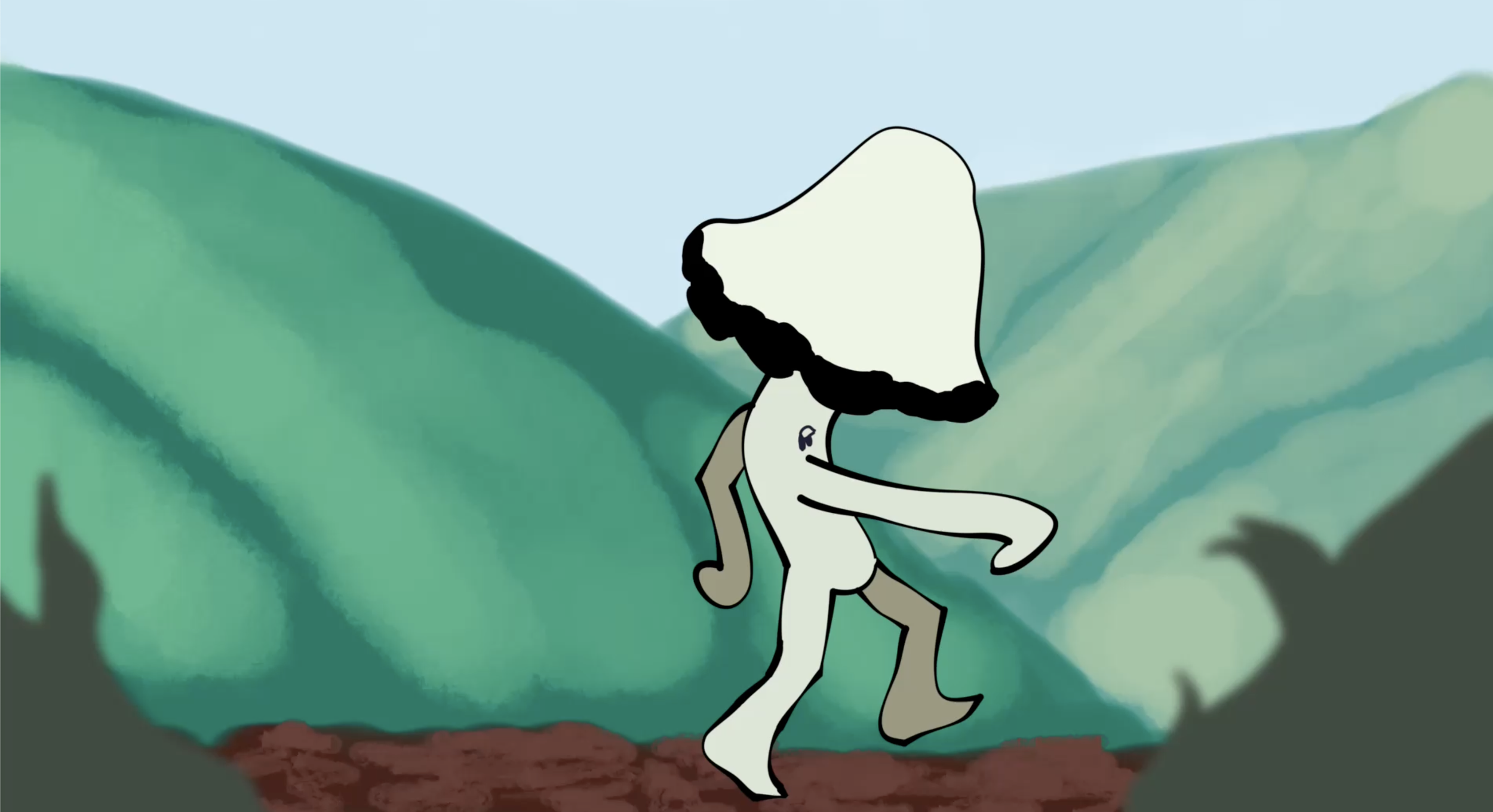 Goth Mushroom