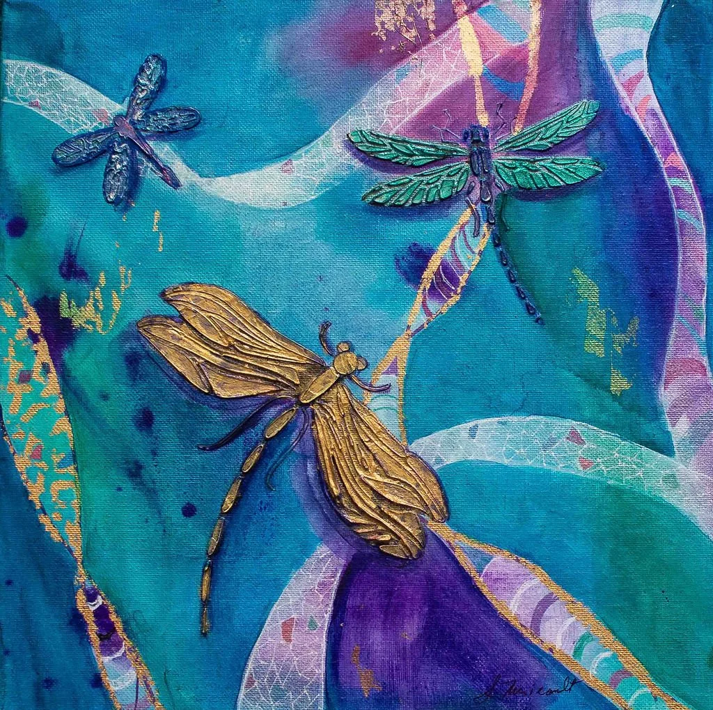 Threads of Transformation 12x12in