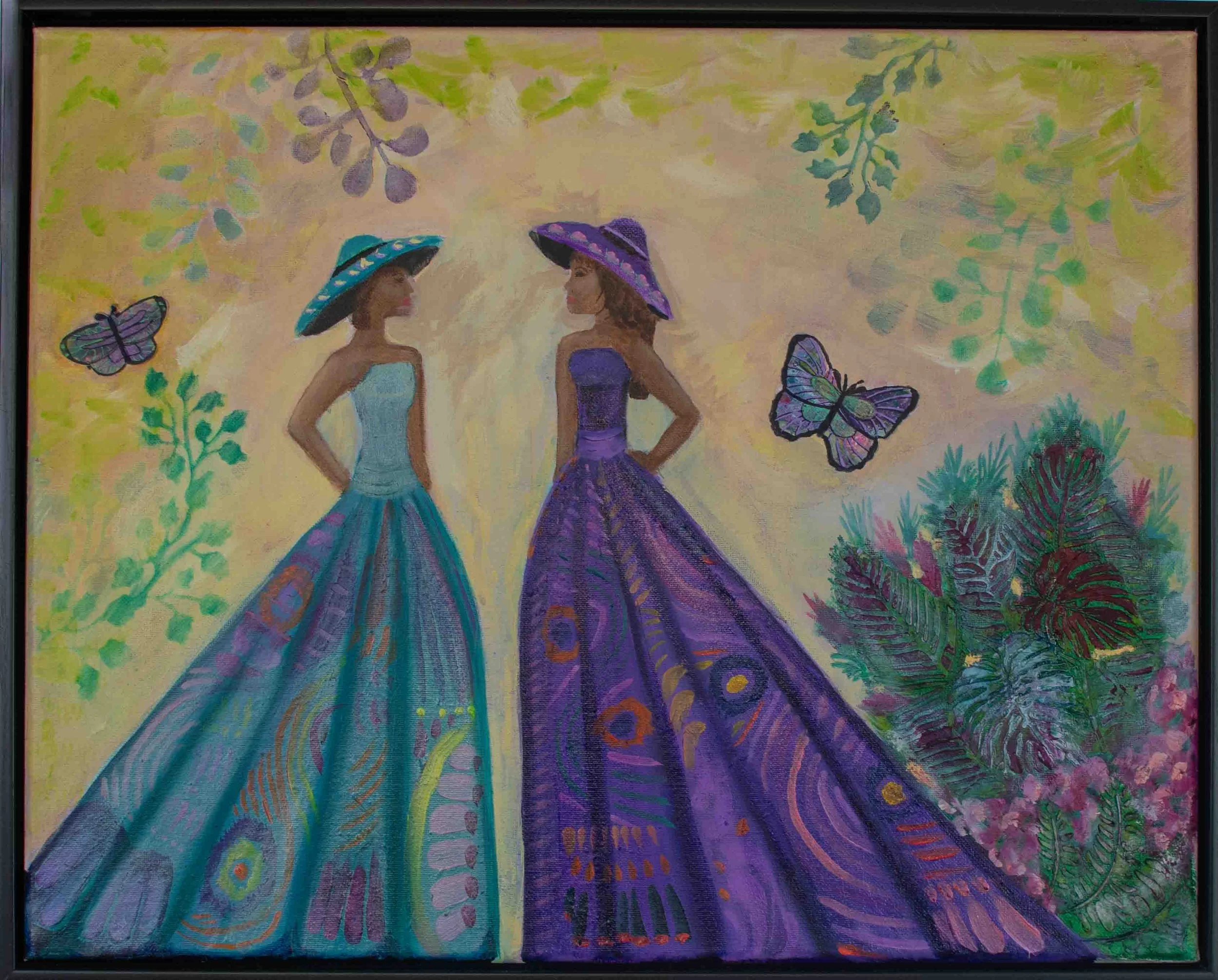 Garden of Becoming 16x20in