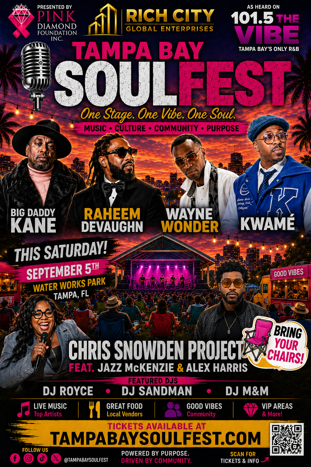 Tampa Bay Soul Fest Flyer