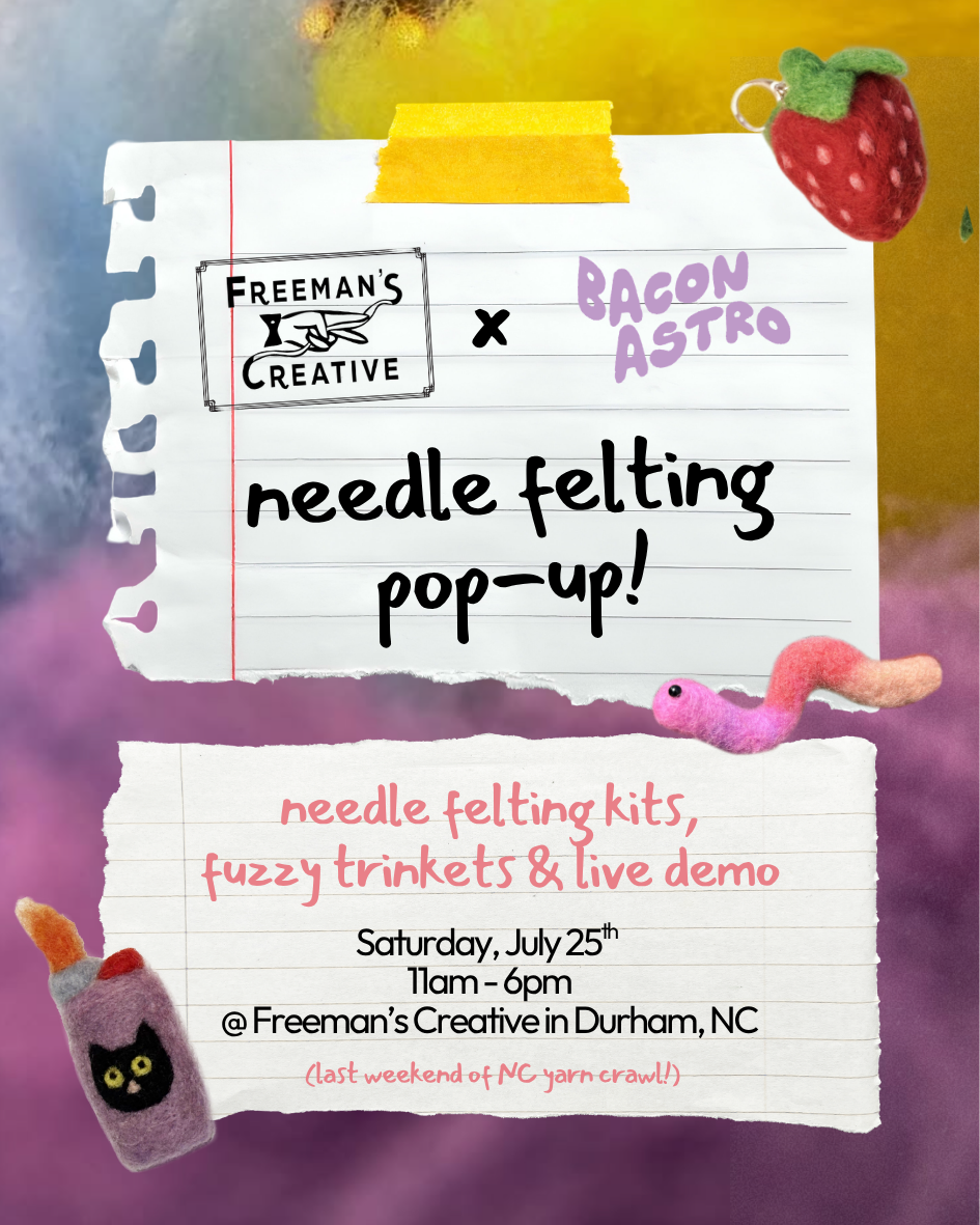 Pop Up at Freeman's Creative with BaconAstro