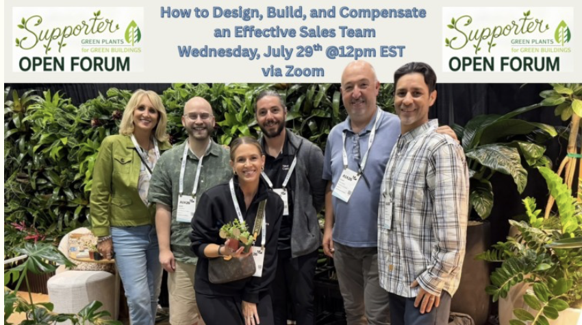 GPGB Monthly Forum: How to Design, Build and Compensate an Effective Sales Team