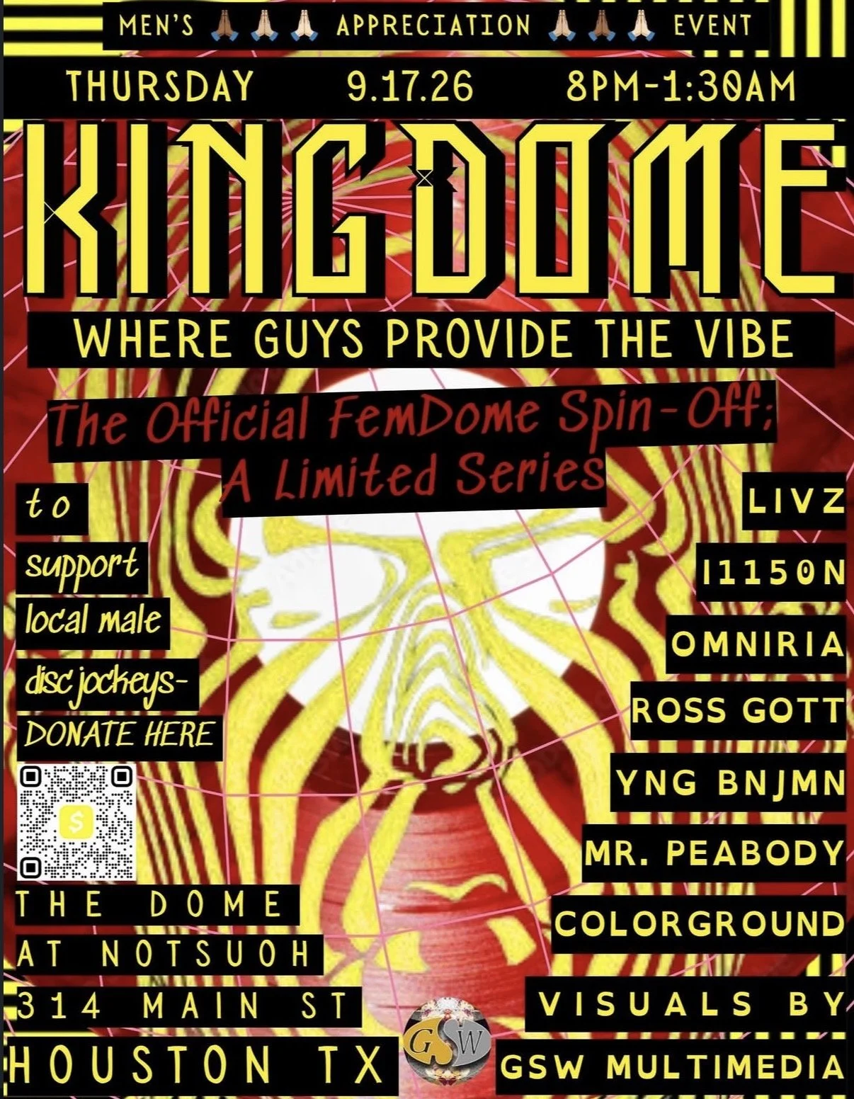 KingDome : Support your local male disc jockeys! 