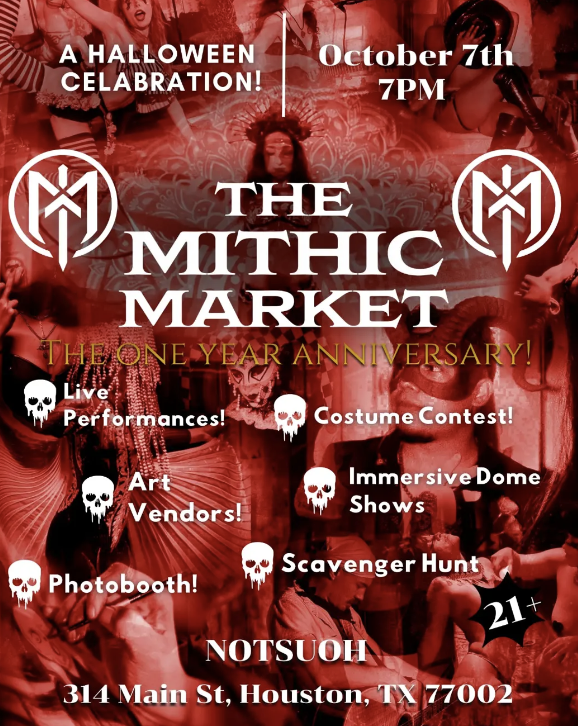 Mithic Market : A Halloween Celebration at Notsuoh in Houston, TX