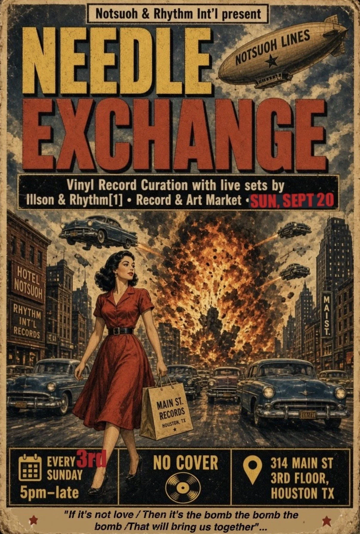 Needle Exchange : Vinyl Record Curation & Live Sets by i1150n and Rhythm{1}