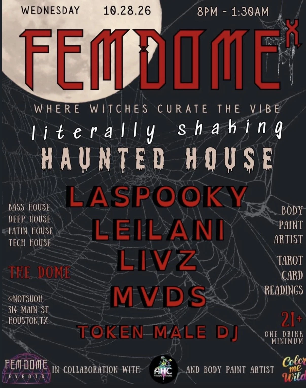 FemDome : DJs & Visuals Curated by Olivia 