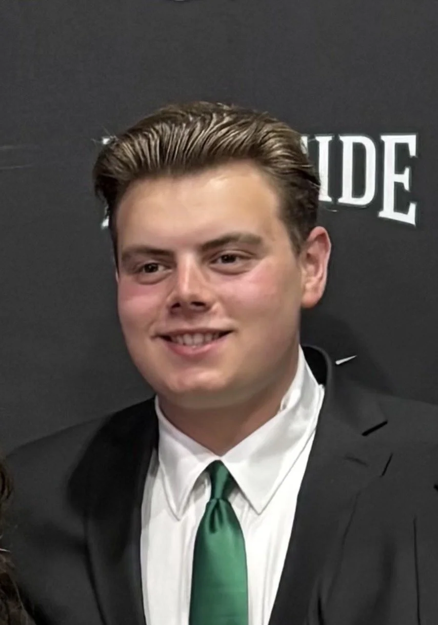 Luke Smith at UW-Parkside Award Ceremony Red Carpet in Kenosha, Wisconsin.