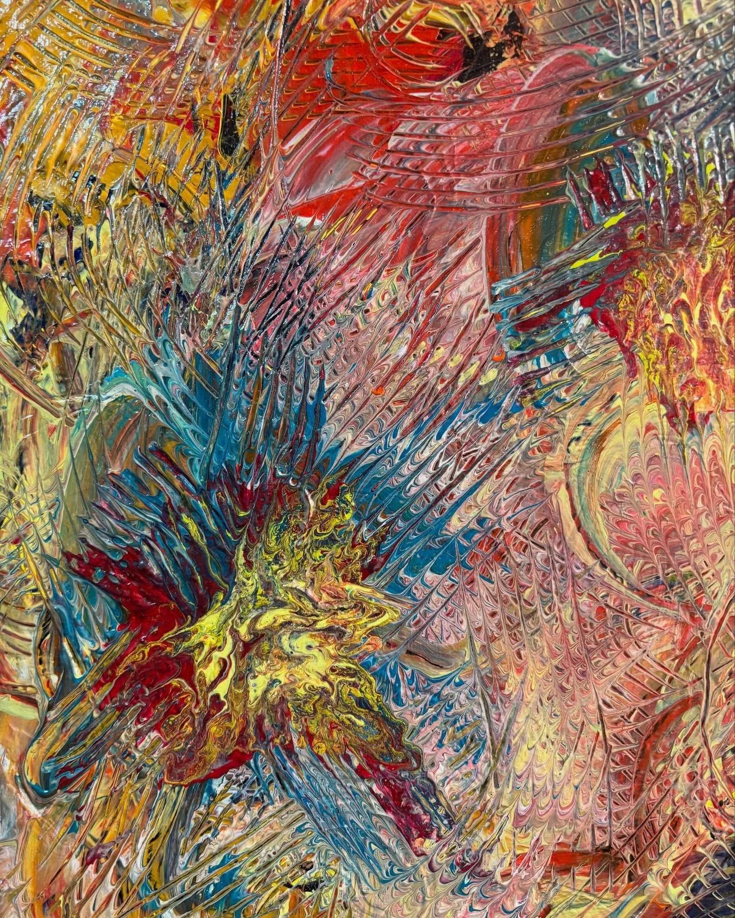 Some close up shots of work around the gallery!
come to Abstractions Gallery and check out Stephen&rsquo;s work up close! 
.
.
.
.
#abstractionsgallery #abstractartist #burlingtonvt #churchstreetmarketplace #stephenzeigfinger