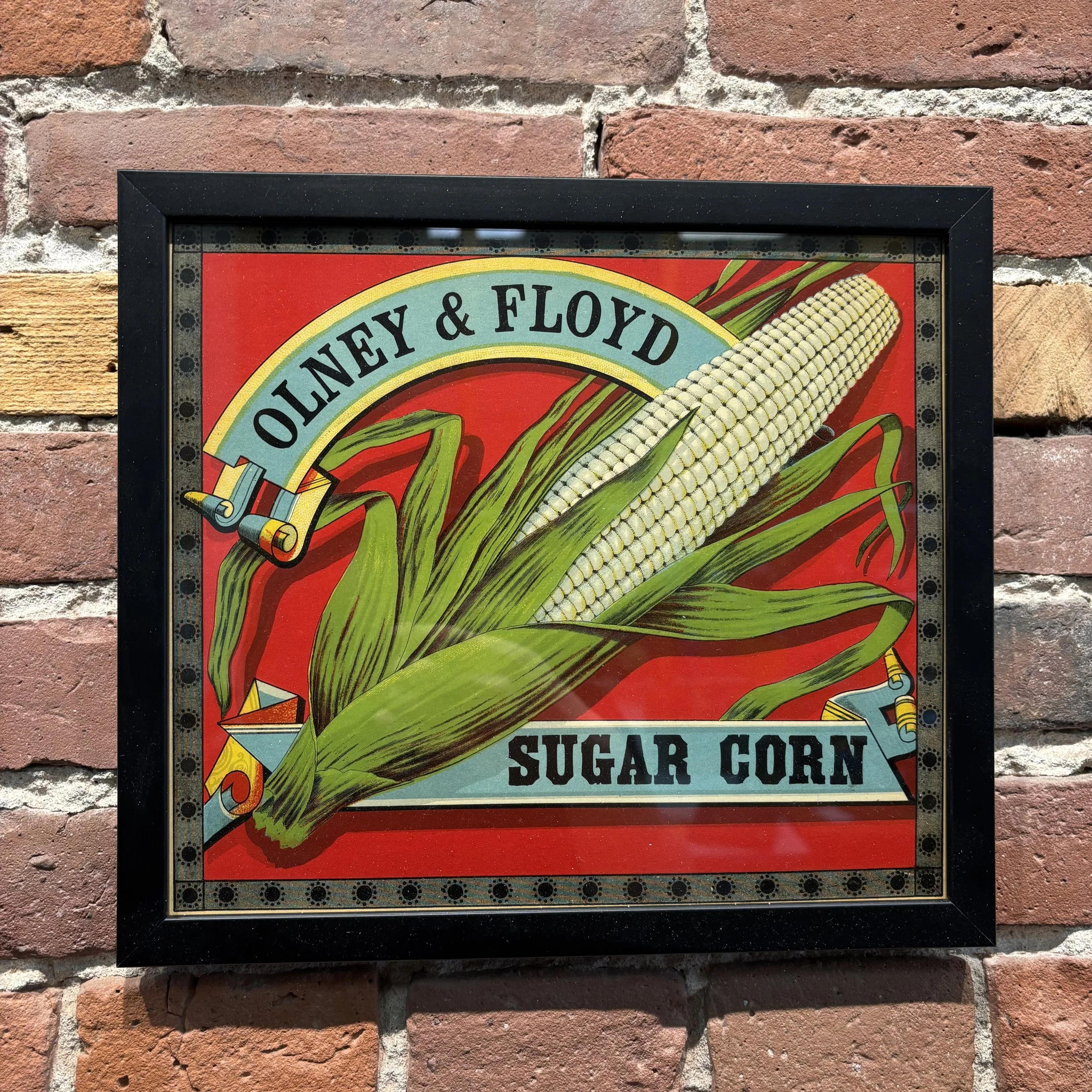 Olney & Floyd Sugar Corn Label