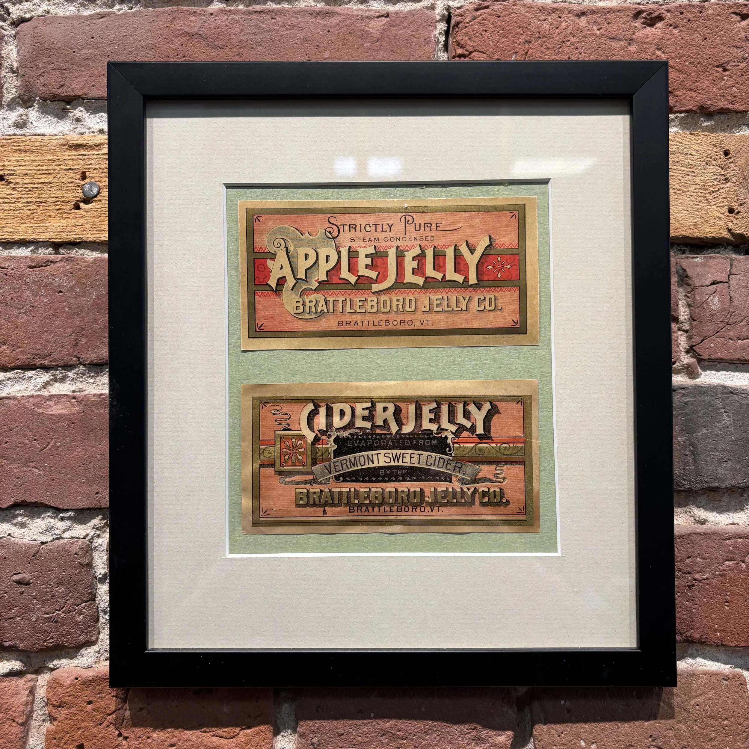 Brattleboro Jelly Co. Jelly Labels