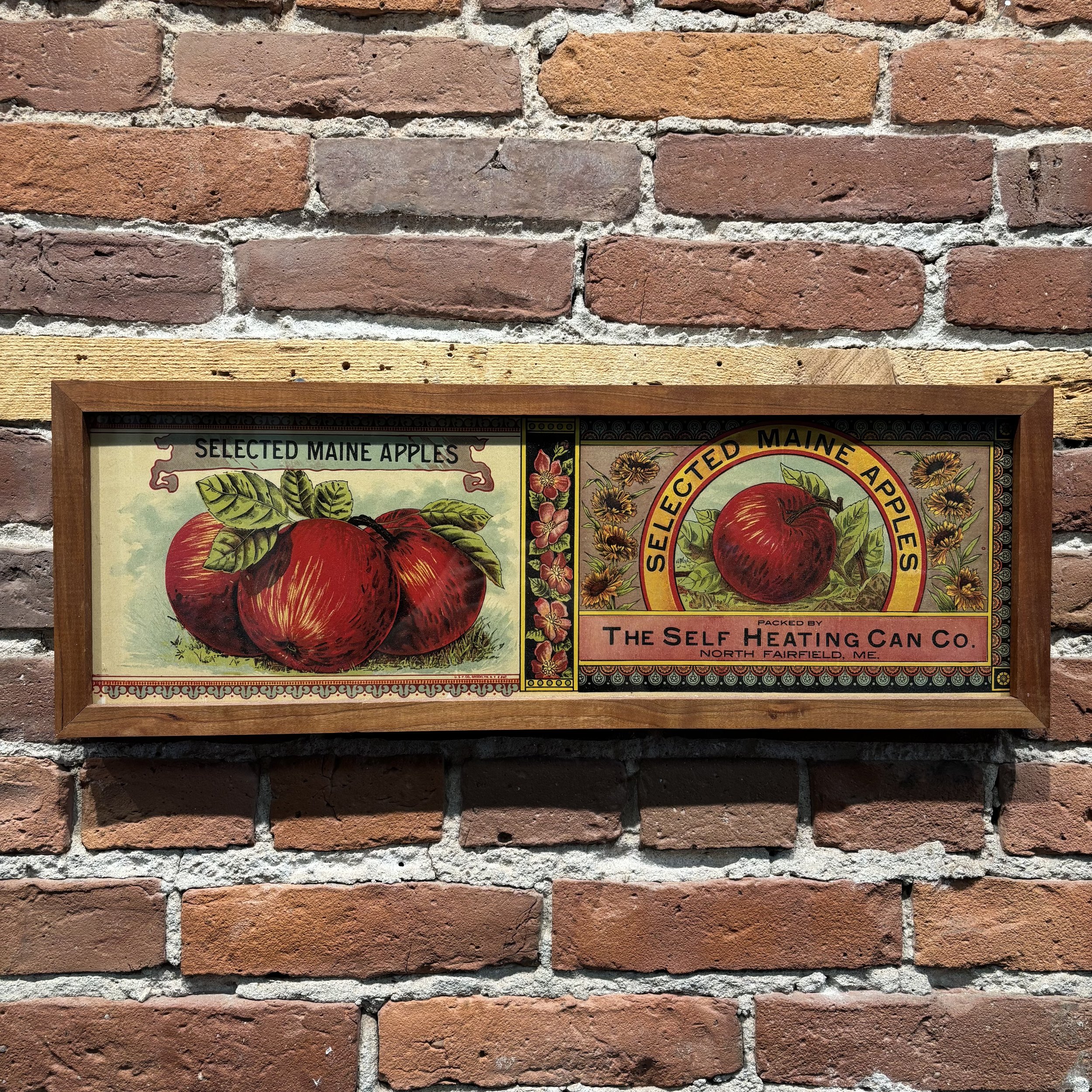 Select Maine Apples Label