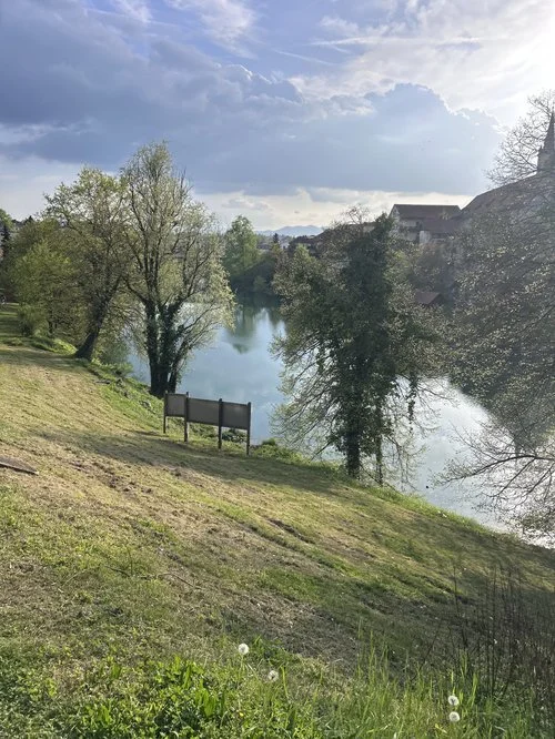 peaceful riversied landscape spring evening.jpeg