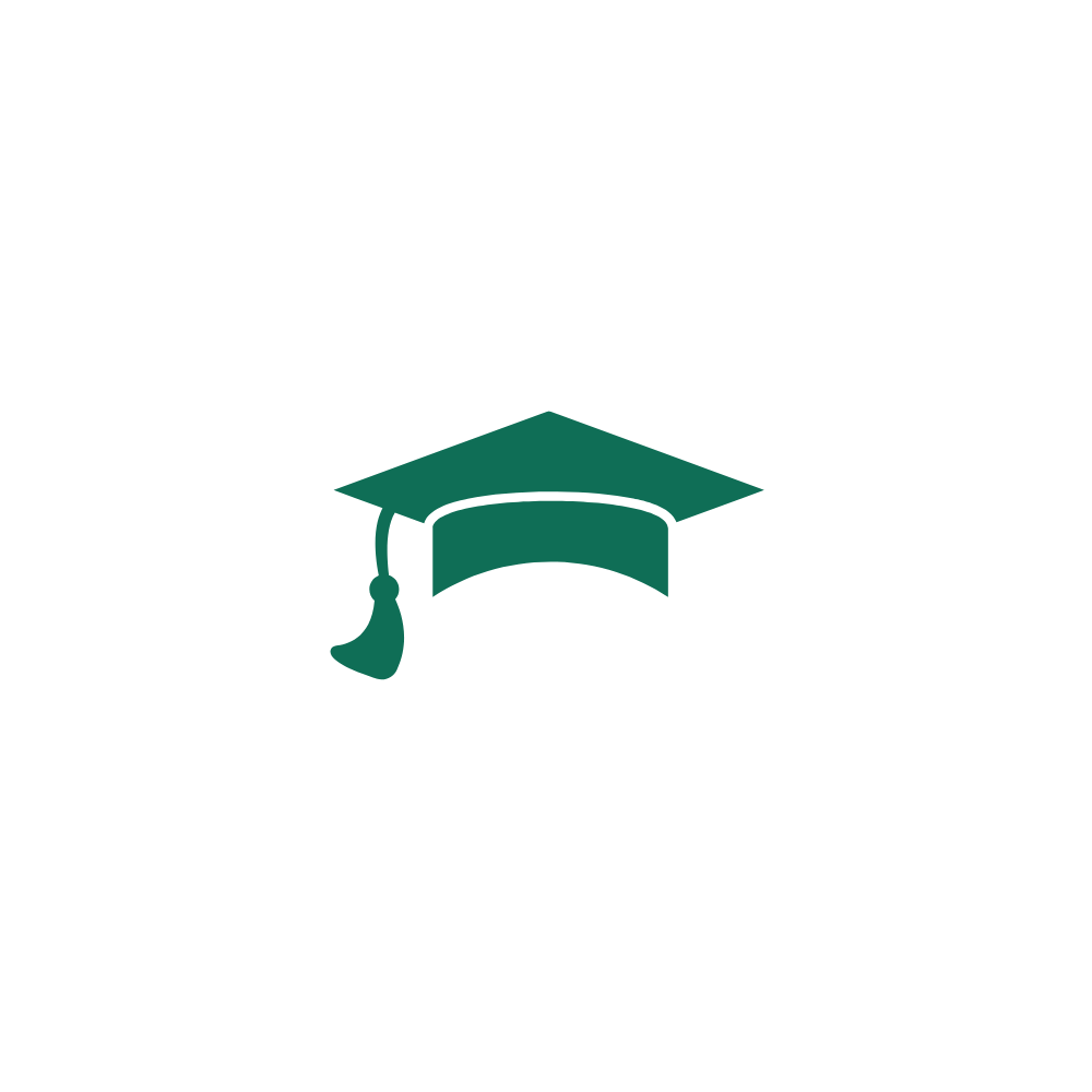 Graduation cap icon