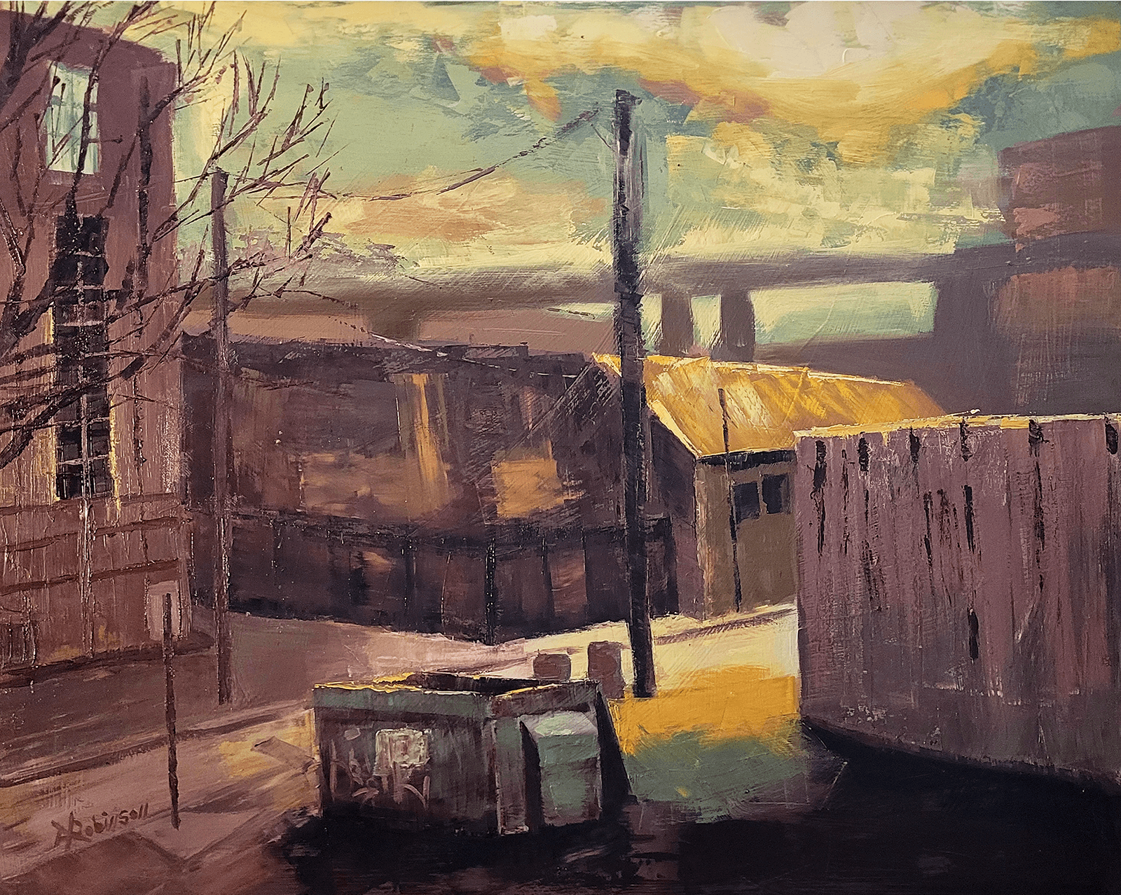 Dumpster in the Sun
