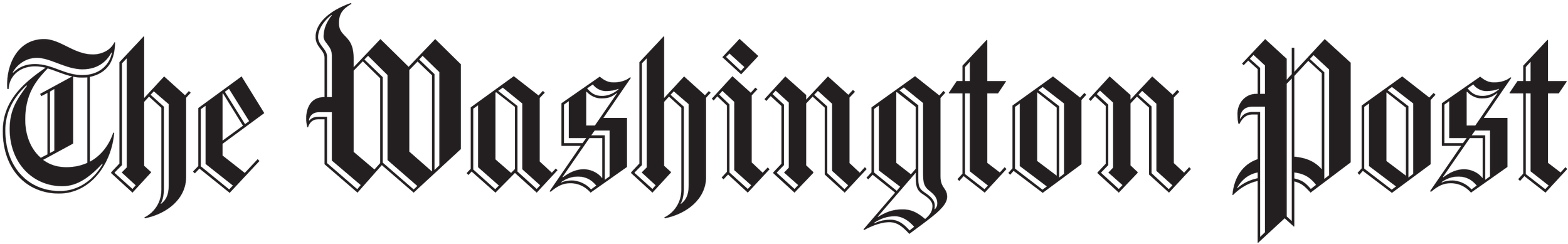 The Washington Post logo in black font on a transparent background.