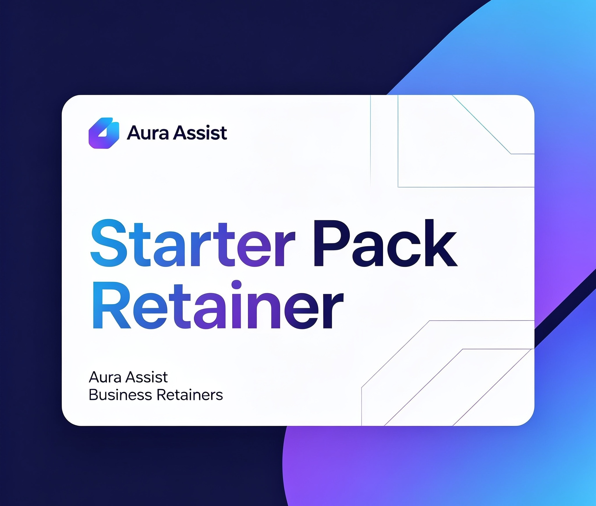Monthly Retainer Packages - Starter Cover*