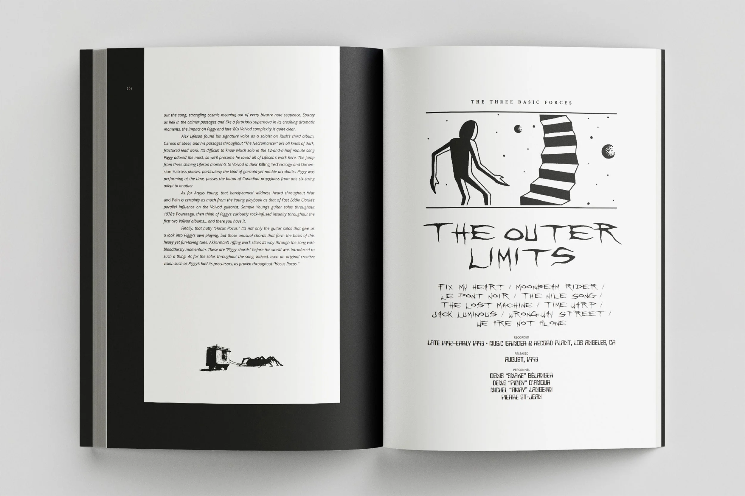 book spread black border 1990s angel rat the outer limits chapter opening header
